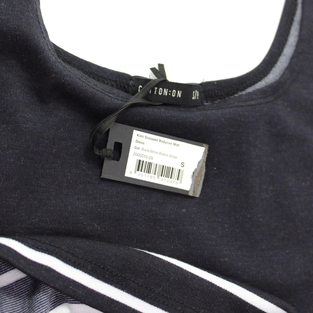Cotton On Kimi Scooped Bodycon Midi Dress S - Picture 7 of 8